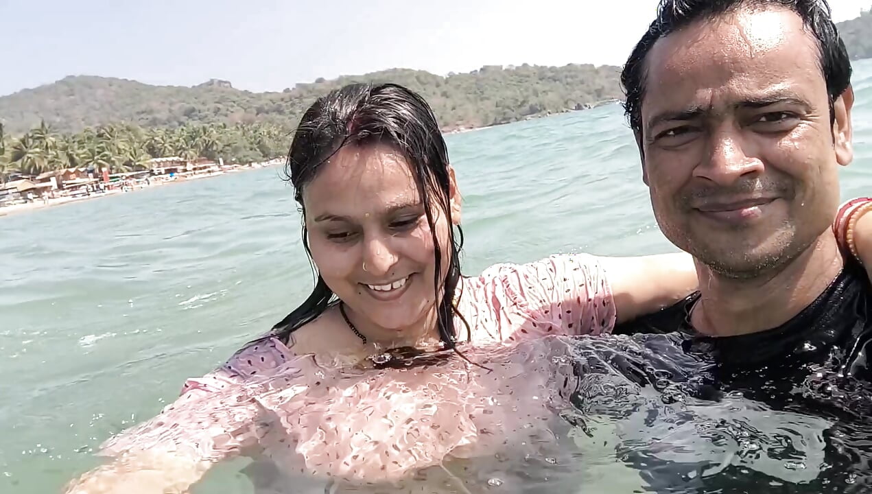 Fuck in the sea on boat