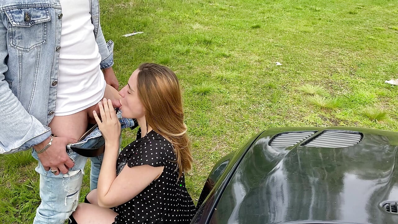 I drove my friend’s wife home and fucked her on the hood of the car