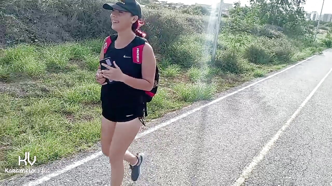 Perverted man chases me and shows me his penis, I couldn’t resist the excitement he caused me