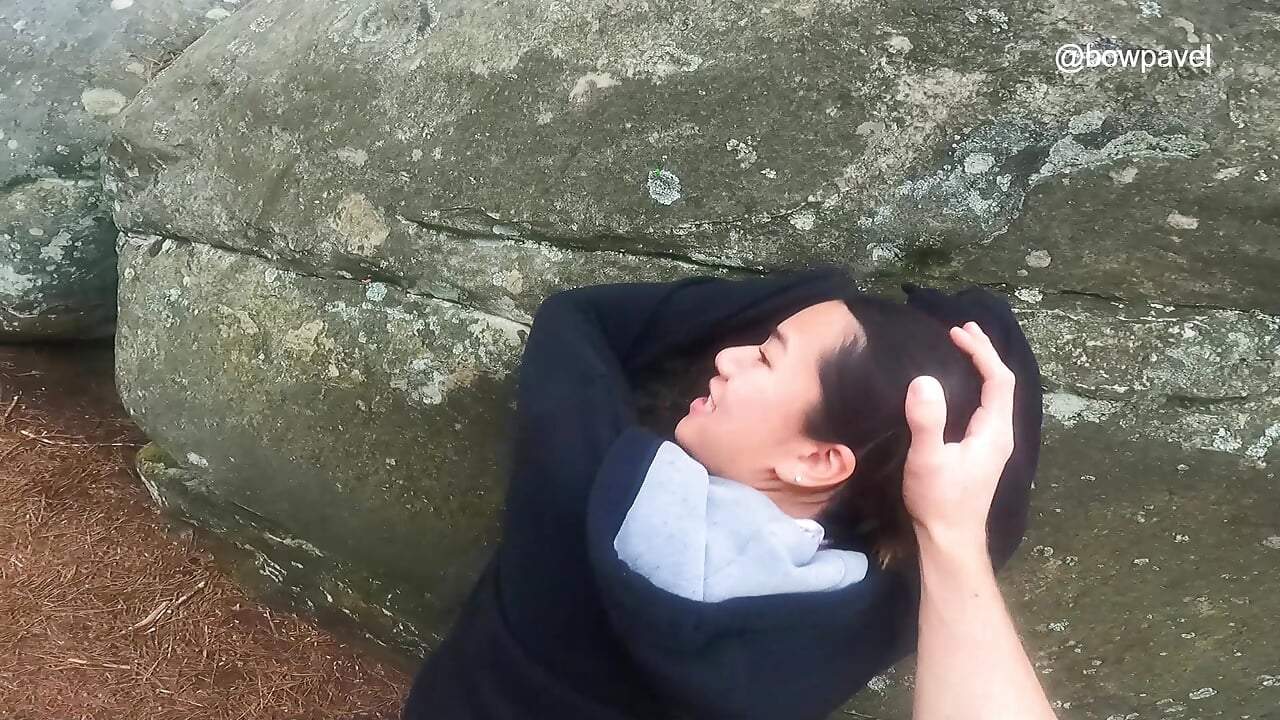 POV : ASIAN GIRL WANTS TO FUCK IN THE FOREST !