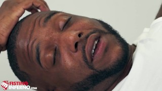 FistingInferno – Ebony Bear Gets Fixed By Vaseline And A Fist